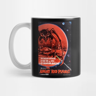 Classic Science Fiction Movie Poster - Angry Red Planet Mug
